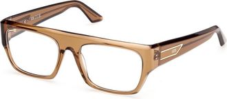 GCDS Fashion Brillen - unisex - Brillen - Bruin - 53 MM - Accessoires