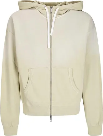 Brain Dead Padded Elbow Zip-Up Hoodie