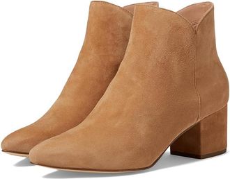 Cole Haan Elyse Bootie 60MM Womens Boots Blush Tan Suede : 10.5 B - Medium, Leather