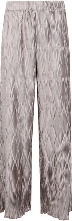 By Malene Birger Wide Broeken - Dames - Wijde Broeken - Grijs - 2XS - Broeken