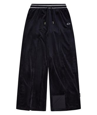 Ellesse Samthose ELLESSE VELVET TRACK PANT, Damen, Gr. 36, N-Gr, schwarz, Obermaterial: 100% Polyester, Hosen Samthose