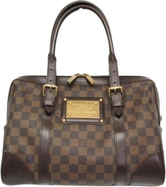Louis Vuitton Pre-owned Berkeley N52000 Handtas - Dames - Vintage Handtas - Bruin - ONE Size - Vintage