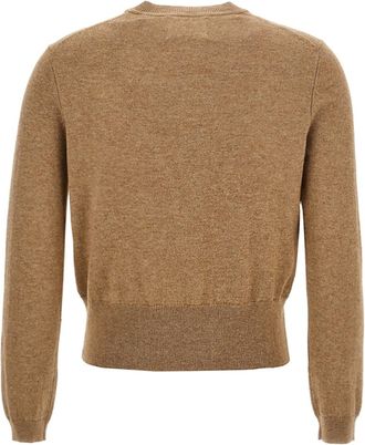 Isabel Marant Womens Cardigan Newton Camel Cotton Wool Cardigans Sweater