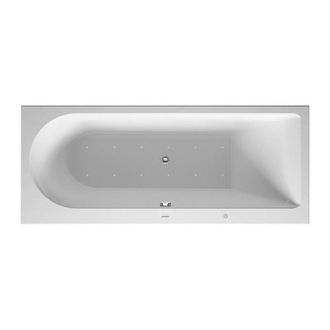 Duravit Duravit Whirlpool Darling Nuevo 1700x700mm, Versi&oacute;n Empotrada O Para Revestimiento De Ba&ntilde;era, 1 Respaldo Con Inclinaci&oacute;n A La Derecha, Marco Y Desag&uuml;e