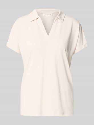 Christian Berg Regular Fit Poloshirt aus Modal-Mix in Ecru, Gr&ouml;&szlig;e XXL