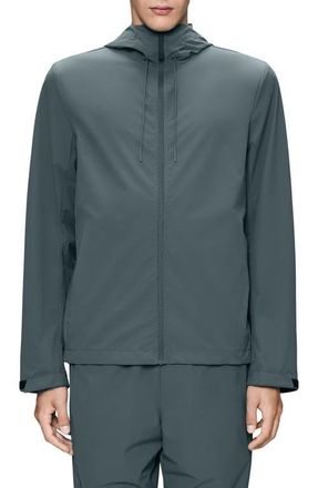 Rains Mito Water Repellent Jacket in Dark Grey at Nordstrom, Size X-Large