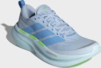 adidas Laufschuh ADIDAS PERFORMANCE SUPERNOVA GLIDE RUNNING, Damen, Gr. 38,5, crystal sky, blau burst, lime burst, Textil, Schuhe Laufschuh