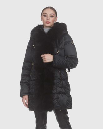 Gorski APRES-SKI JACKET WITH TOSCANA LAMB TUXEDO