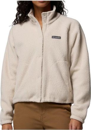 Columbia Jasper Ridge Pebbled Fleece Full Snap Fleecejacke f&uuml;r Damen | beige