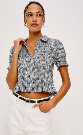 Rails Alton Shirt In Black Gingham