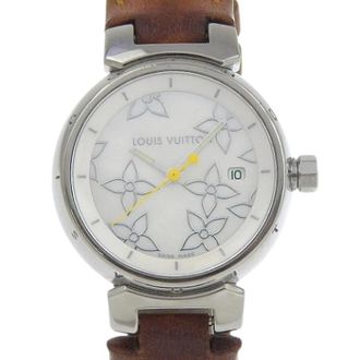 Louis Vuitton Pre-owned Watches, female, White, Size: ONE SIZE Pre-owned Stainless Steel watches
