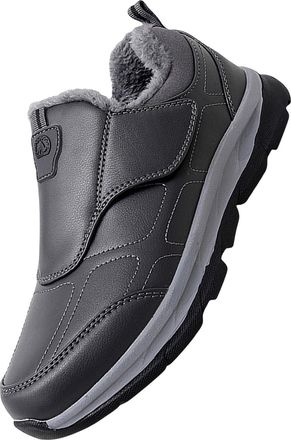 Generic Size 3 Snow Boots Cotton Shoes Anti Boots for Women Boots Waetpoof Long Boots (Grey, 8.5)