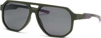 Plein Sport Mens SSP014 61 61J97P Sunglasses - Green - One Size
