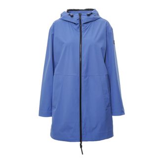 Peuterey Rain Jackets, female, Blue, Size: L Coleo MDN Jacket
