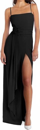 Amanda Uprichard Isabel Maxi Dress In Black