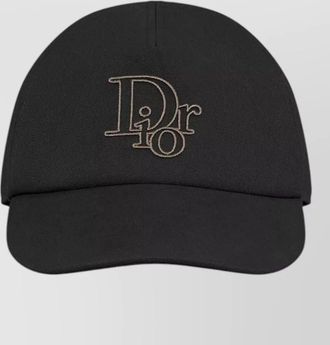 Dior curved brim hat for stylish looks