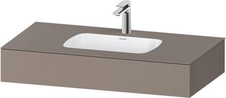 Duravit Qatego Lavabo Encastrado Con Consola, 1000x550x170mm, - Duravit