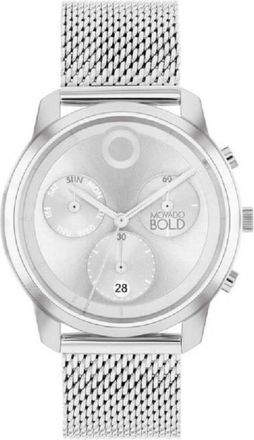 Movado Mens Element Silver Dial Watch
