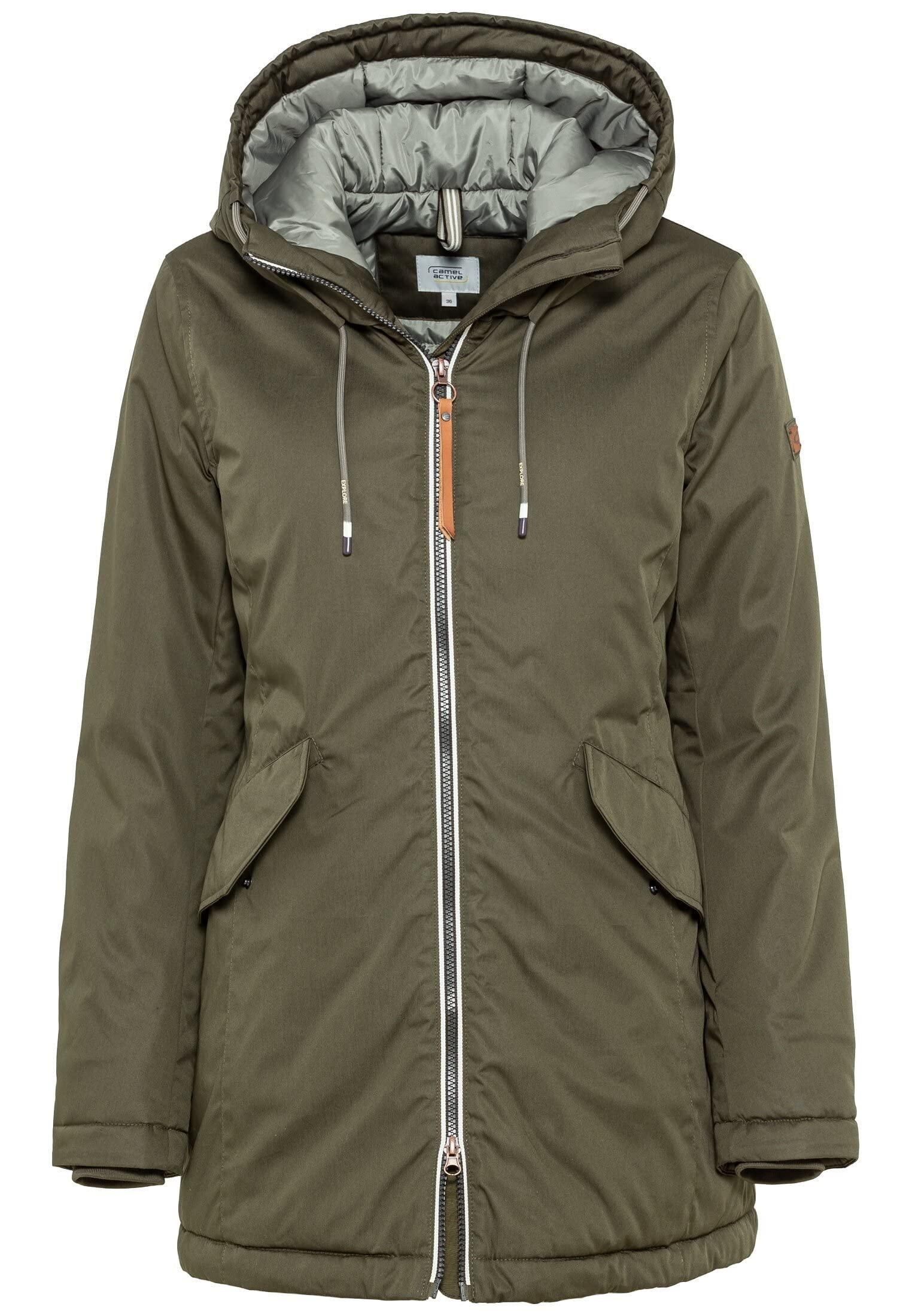 Camel Gewachster Regenmantel Damen Camel Active Regenjacken Für