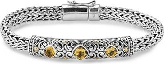 Samuel B. Sterling Silver Rope Bracelet in Yellow at Nordstrom Rack