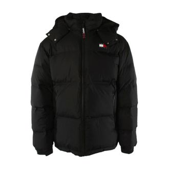 Tommy Hilfiger Heren, Jassen, Zwart, Maat: 2XL Nylon