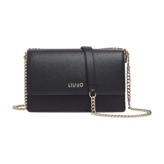 Liu Jo Tassen, Dames, Zwart, ONE Size, Manhattan S Shoulder Bag