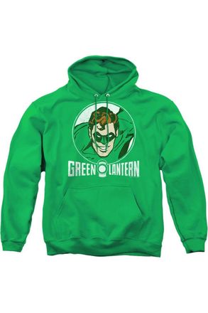 Gildan DC Comics Lantern Circle Adult Pull Over Hoodie / Hooded Sweatshirt