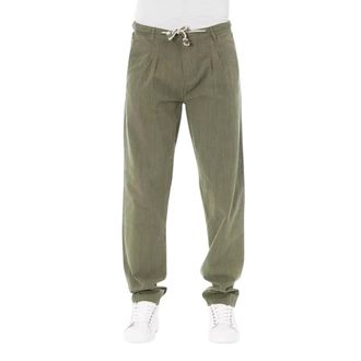 Baldinini Pantaloni Chino - - Trousers - Uomo - Verde - L