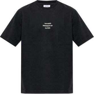VETEMENTS Bedruikt T-shirt - Heren - T-shirts - Zwart - S - Katoen - Tops