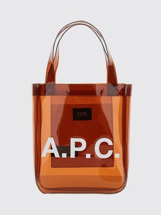 A.P.C. Borsa tote Lou in pvc A. p.c