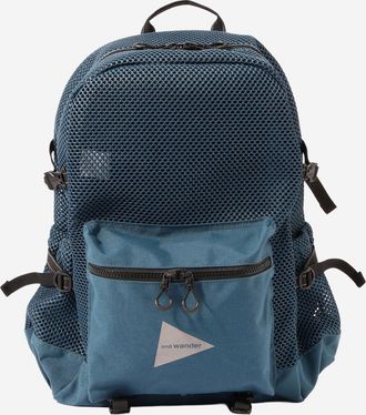 And Wander En Wander nylon rugzak met meshpanelen