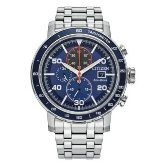 Citizen Mens Brycen Blue Dial Watch