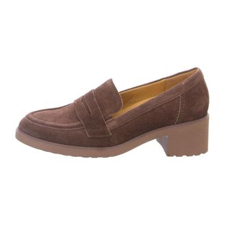 Gabor Penny Loafer - Dames - Schoenen - Bruin - Maat: 38 1/2 EU Leer