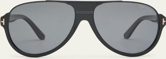 Tom Ford Mens Dimitry Polarized Acetate Sunglasses