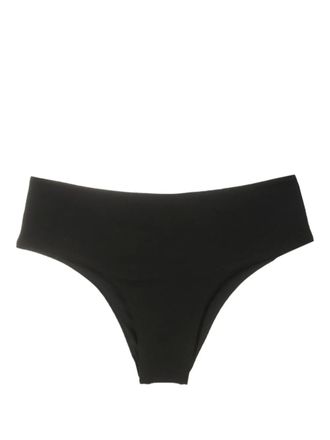 Lenny Niemeyer diamond-pattern bikini bottoms - women - Spandex/Elastane/Polyamide - P - Black