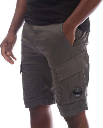 C.P. Company Herenbroek C.P. Company Stretch Satijn Cargo in Grijs