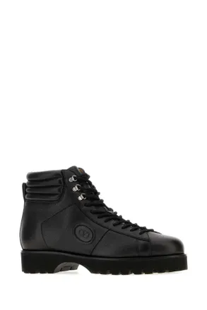 Valentino Garavani Nero Stivali Boot