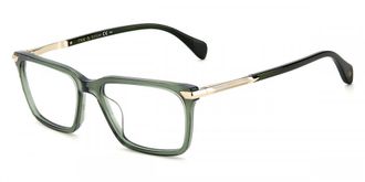 Rag & Bone Demo Rectangular Mens Eyeglasses RNB7043 01ED 56