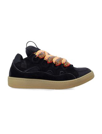 Lanvin Black Curb Sneakers