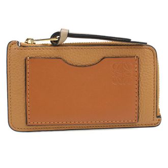 Loewe Brown Leather Coin Purse/Coin Case (Pre-Owned)