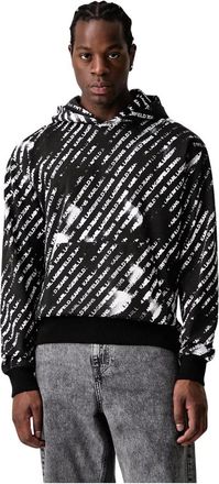 Karl Lagerfeld Sudadera con capucha - Sweatshirts & Hoodies - Hombre - Negro - XL