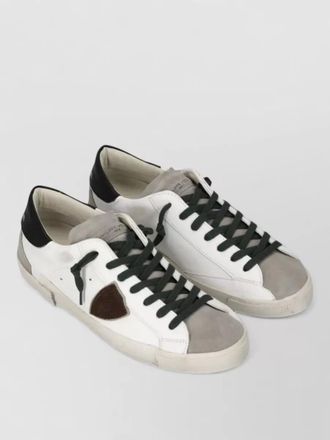 Philippe Model prsx low top man sneakers rubber sole