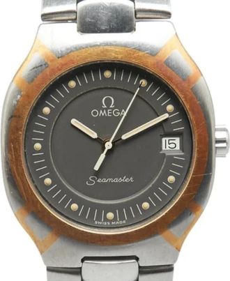 Omega Pre-owned Stainless Steel watches - Heren - Vintage Horloges - Grijs - ONE Size - Vintage