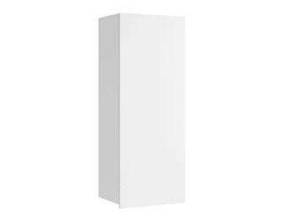 Mirjan24 Mirjan24 - Armario De Pared Tivdalu 126, Blanco + Blanco Brillante, 117x45cm, N&uacute;mero De Puertas: 032cm, Aglomerado Laminado