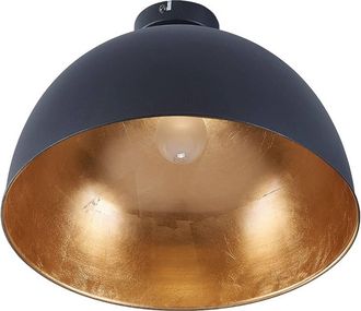 Lindby L&aacute;mpara De Techo lya En Negro Metal - Lindby