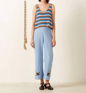 Alix of Bohemia Tina Lowtide Crochet Top In Multi