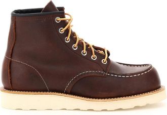Red Wing Shoes Klassieke Moc Toe Briar Oil Slick Laarzen - Heren - Veterlaarzen - Bruin - 42 1/2 EU - Leer - Schoenen