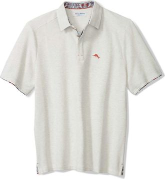 Tommy Bahama Santa Rosa Gardens Five OClock IslandZone Polo in Continental Heather at Nordstrom, Size 2Xlt