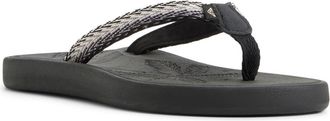 Roxy Gianna II Flip Flop in Grey Multi at Nordstrom Rack, Size 10