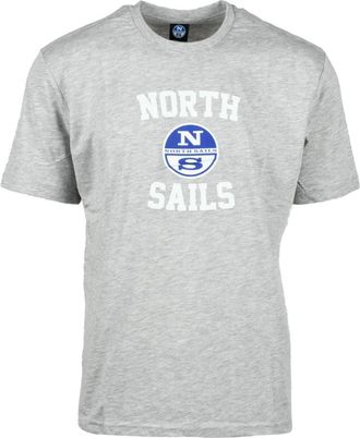 North Sails Tops, Heren, Grijs, 2Xl, Katoen, North Sails tshirt